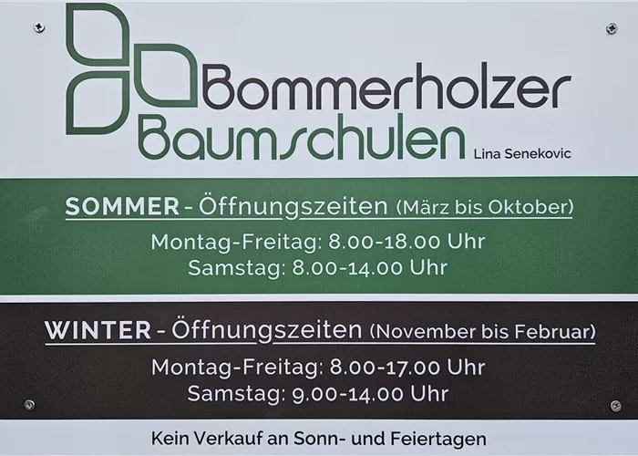 Öffnungszeiten ab dem 1. März