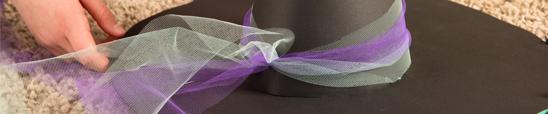 Karneval - Hexenkostüm basteln