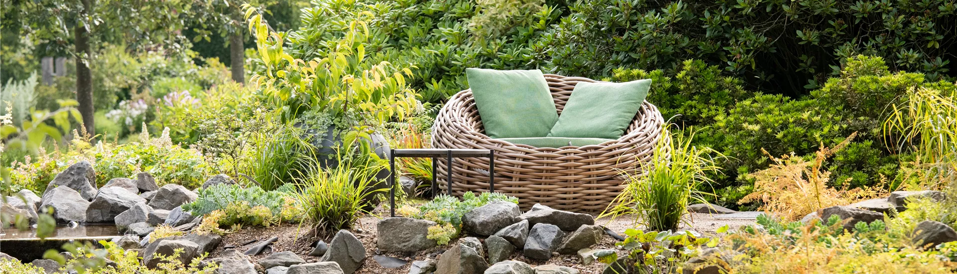 Sommergarten - Gartenmöbel im Ambiente Sommergarten - Gartenmöbel im Ambiente